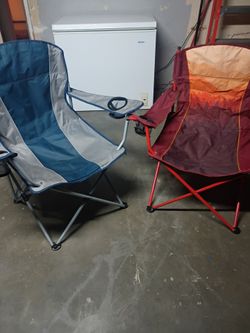 Camping chairs.