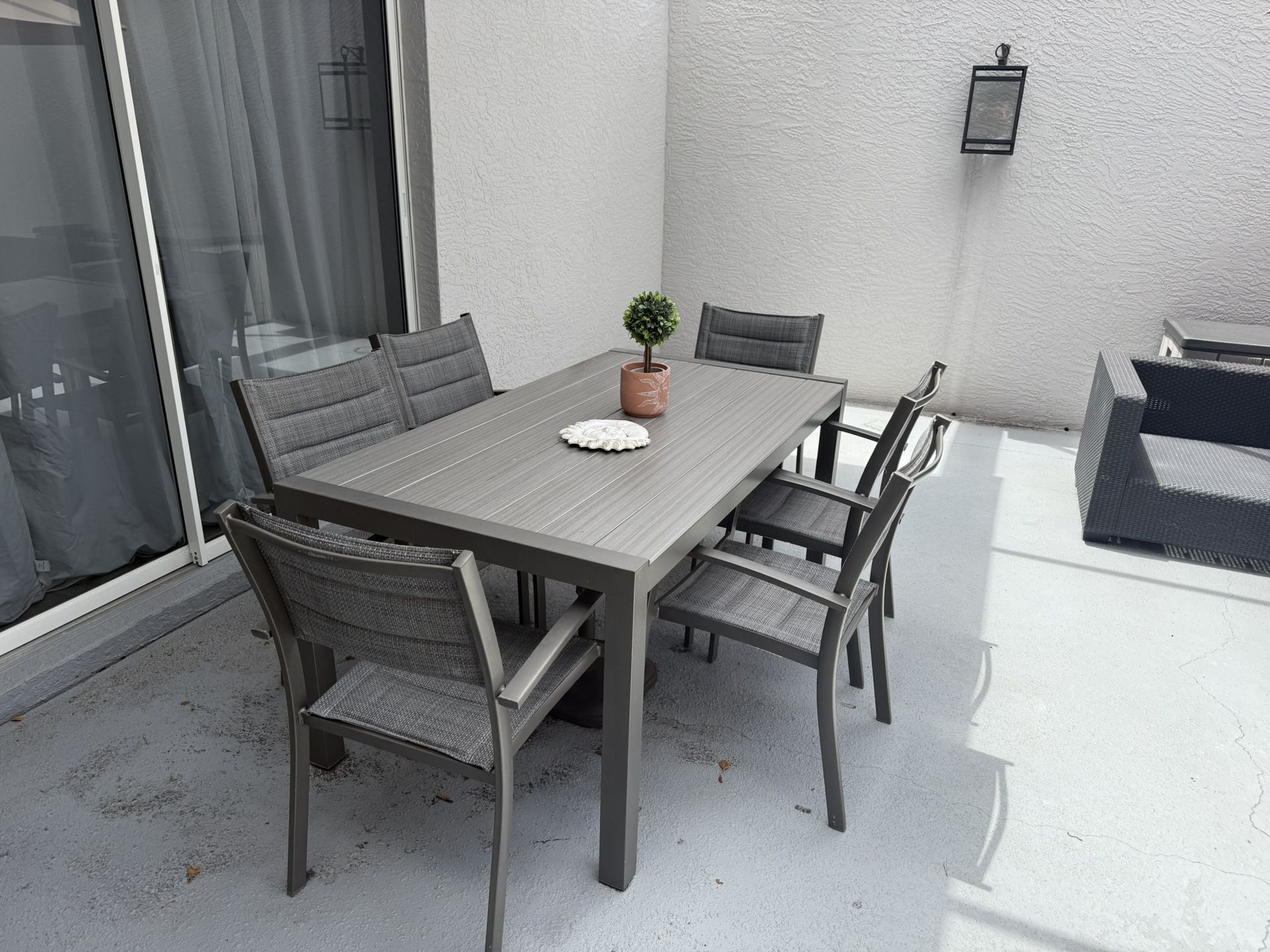Patio Dining Table Set