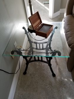 Coffee table glass set of 3