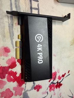 Elgato 4k Pro Capture Card