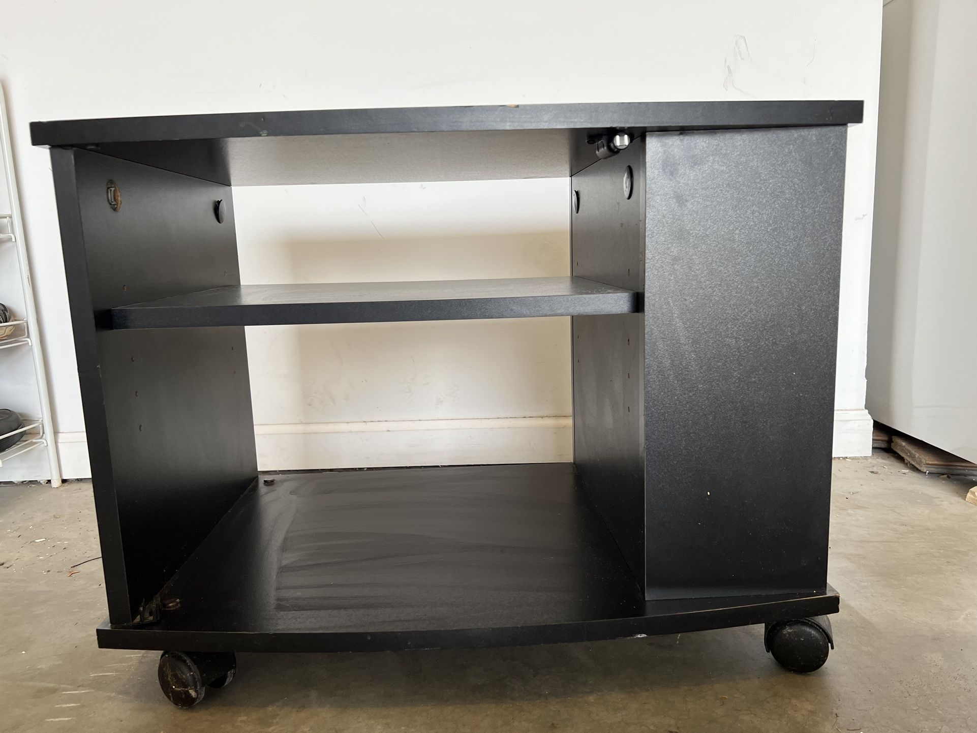 TV Stand With Roller Wheels