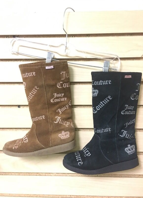 Juicy couture boots youth size 3