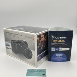 Blackmagic Pocket 4K Camera 