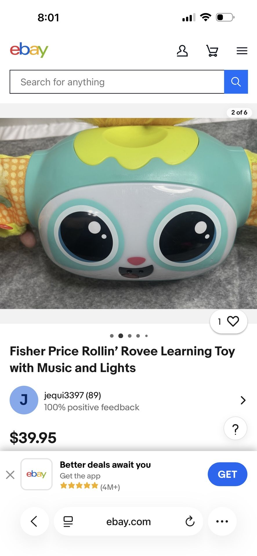 Rollin Rovee Learning Toy Music