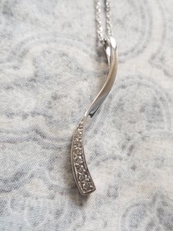 White Gold Diamond Necklace