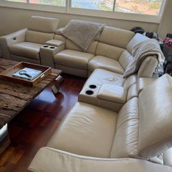 Sofa Electric With 3 Recliners Seat