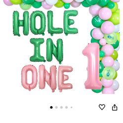 Hole In One First Birthday Supplies