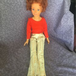 Vintage Ideal Doll 18in/Oufit Belongs To Vintage Chrissy Doll.