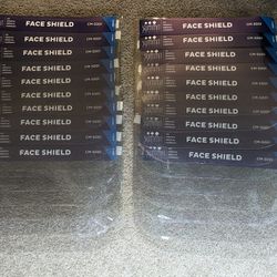 20 Pieces Summit Medical Face Shields