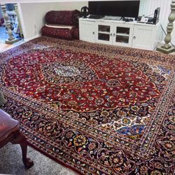 LARGE! 10’FT X 13’FT ORIGINAL Hand Knotted Persian Wool Rug