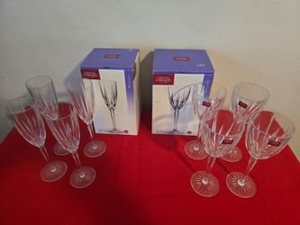 Crystal Wine and Champagne glasses