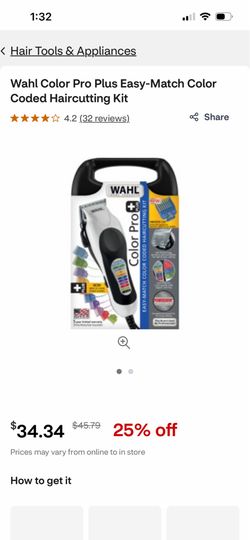 Wahl hair clippers