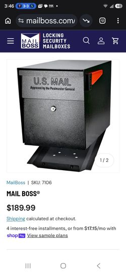 Mailboss Mailbox
