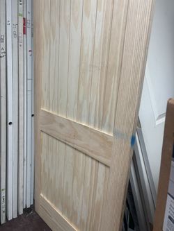 36x80 Wood Door Slab 
