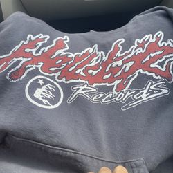 hellstar faded black tour hoodie (read description)