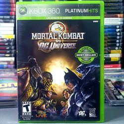 Mortal Kombat vs. DC Universe (Xbox 360, 2008) *TRADE IN YOUR OLD GAMES/TCG/COMICS/PHONES/VHS FOR CSH OR CREDIT HERE*