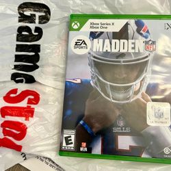 Madden 2024 Game for XBOX One or Series X