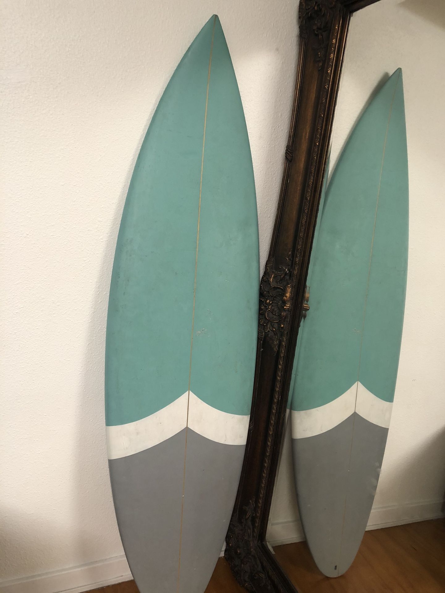 Bali 6’6 surfboard 200 fresh custom paint
