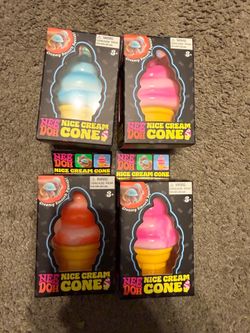Nee-doh Ice Cream Cone New