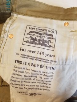 Levi's Men's Khaki 511 W31 L30