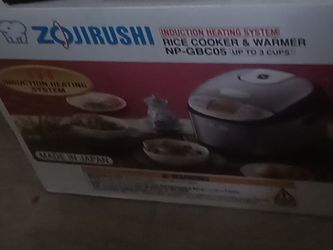 "NEW Zojirushi Induction Rice Cooker NP-GBC05 - Factory Sealed Box".