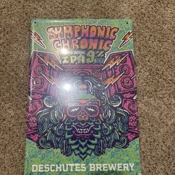Symphonic Chronic Beer Tin Sign 
