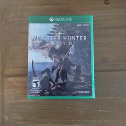 Monster Hunter World Xbox One