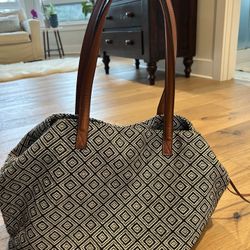 Sole Society Cloth Geometric Travel Bag