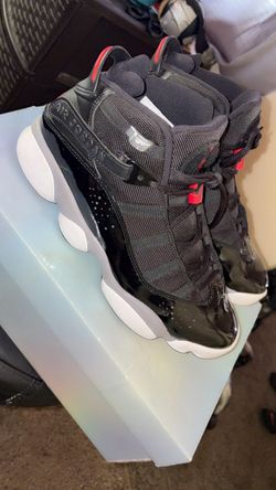 Black Jordan 6 Rings