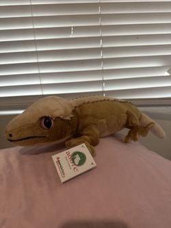 Crested gecko plush