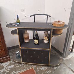 Vintage Mid-Century Modern Bar Cart
