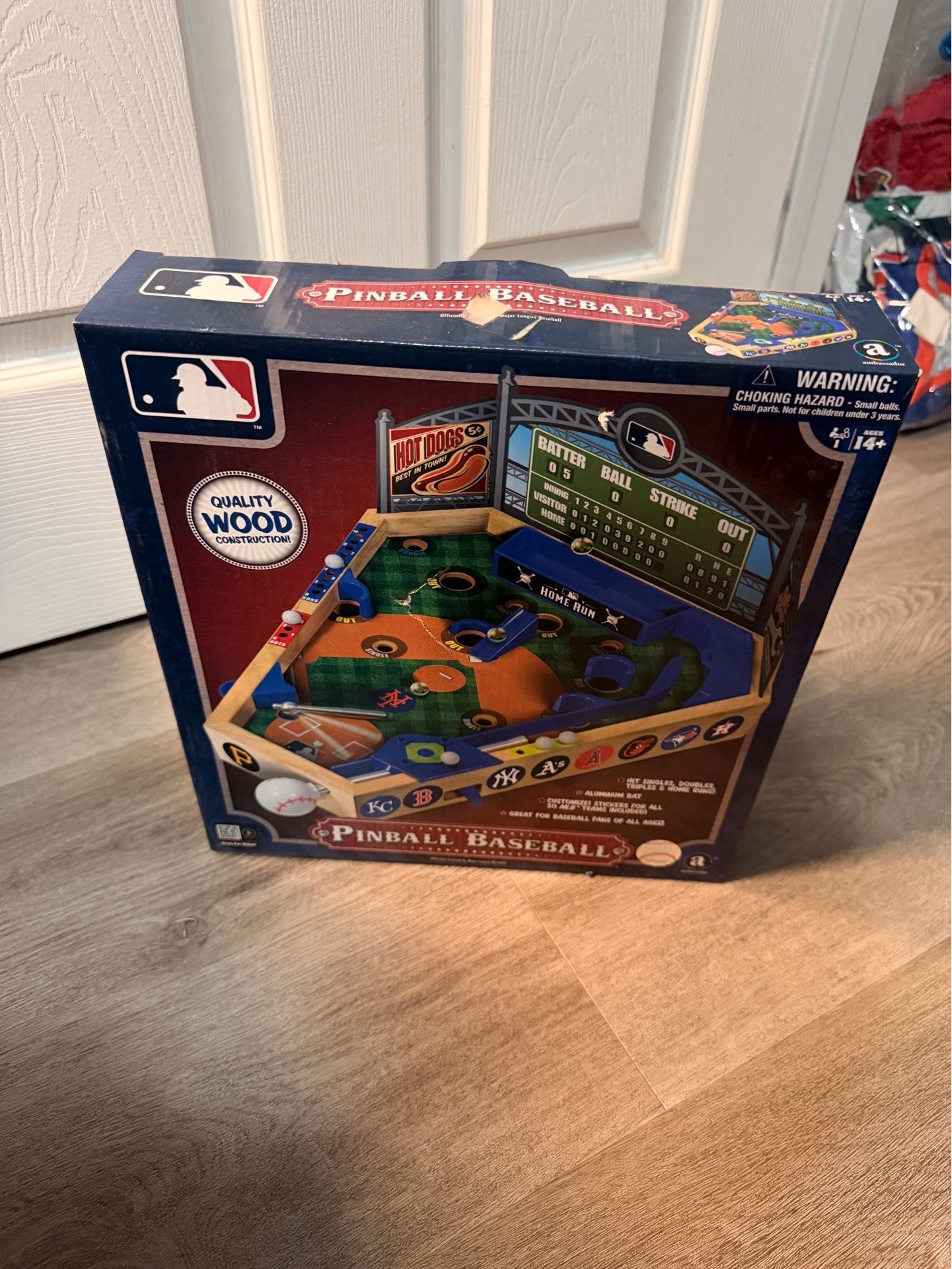 Pinball baseball game