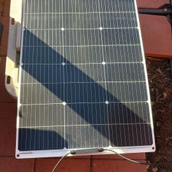 Solar Panel Setup. 