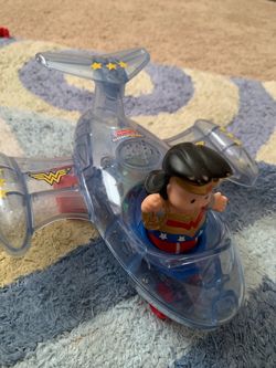 Fisher-Price Little People Wonder Woman Invisible Jet