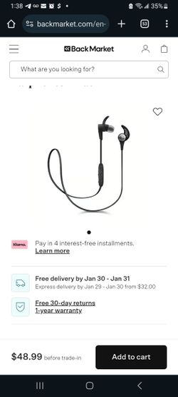 Jaybird X3 Wireless Sport Headphones 