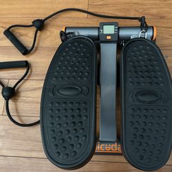Stepper with Tracker & Resistance Bands  
