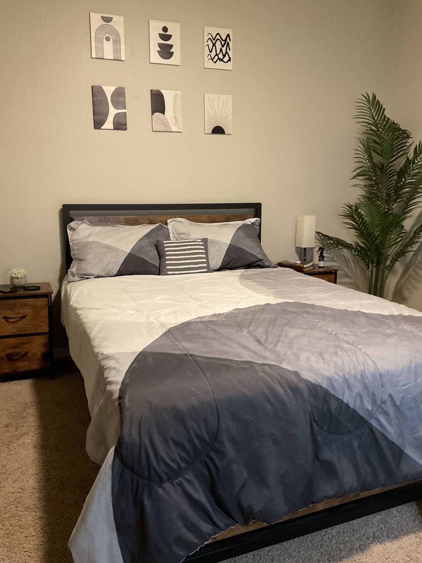 Full Size Bed Frame And Mattress