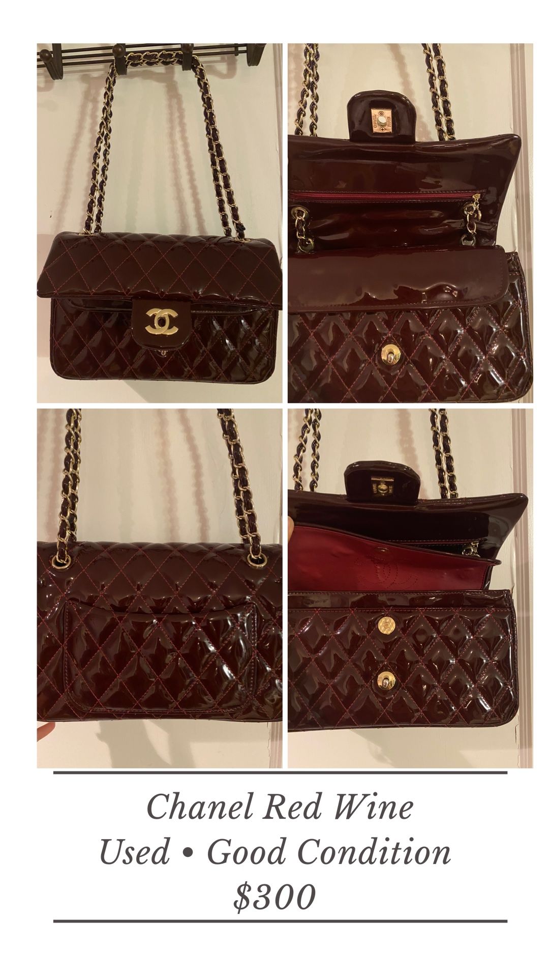 Chanel Bag (Red Wine)