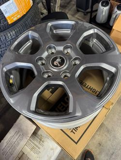17 Inch Factory OEM Ford Bronco Wheels Used