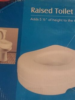 RAISED TOILET SEAT