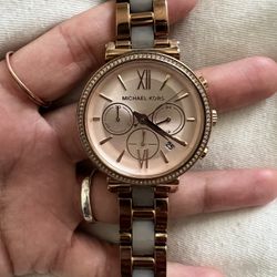 Ritz Rose Gold-Tone Watch