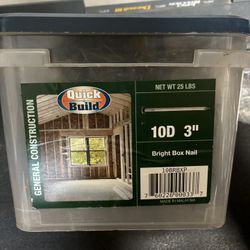 3 In (10D) Bright Box Nail 25 Lbs