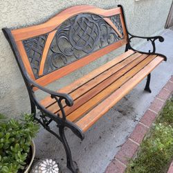 Cast Iron Bench