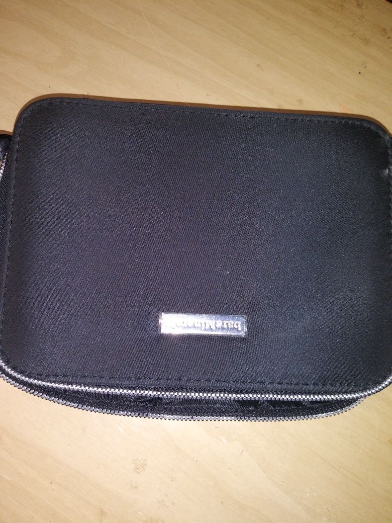 Makeup bag cosmetic bag with mirror bareminerals