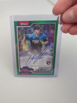Otto kemp on card autograph /99