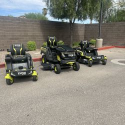 Ryobi Riding Lawnmower With Warranty Brand New 