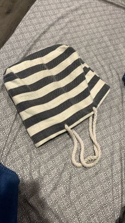 Roomy Lined Canvas Beach Bag