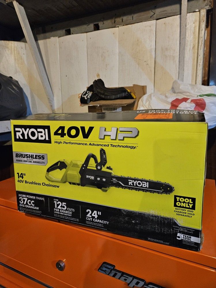 Ryobi 40v Chainsaw 