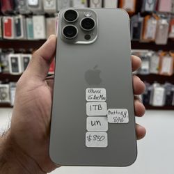 iPhone 15 Pro Max 1TB Factory Unlocked 