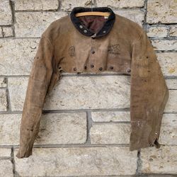 Vintage Leather Welding Jacket